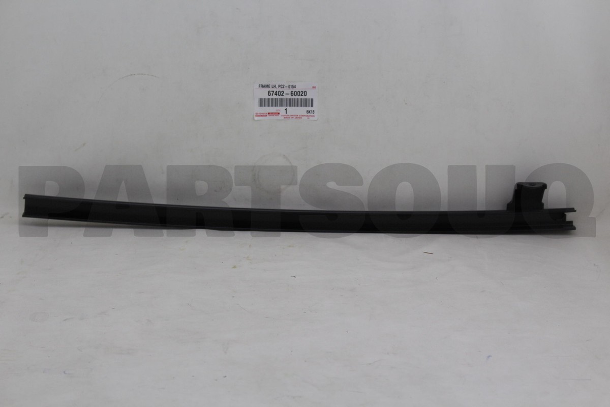 6740260020 Genuine Toyota FRAME SUB-ASSY, FRONT DOOR, FRONT LOWER