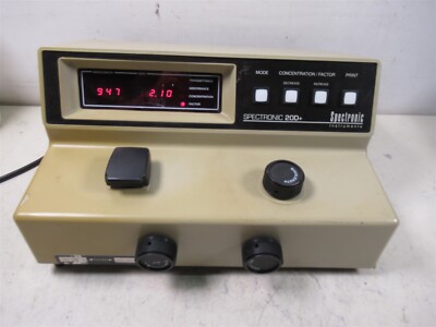 Spectronic 20D+ Spectrophotometer 333183 Benchtop Student Laboratory Needs Lamp
