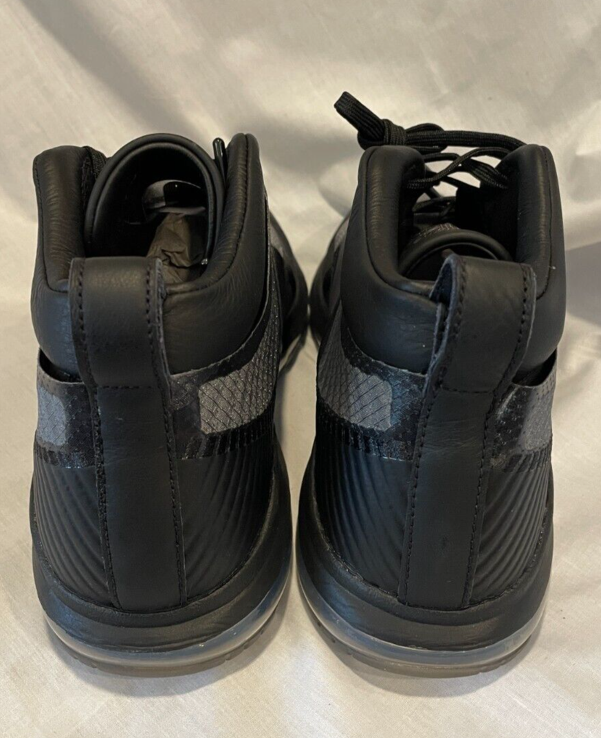 Nike Lebron x John‎ Elliot Icon QS Black Gum Light Brown Mens Size 10 AQ0114-001 NIKE LEBRON X JE ICON QS JOHN ELLIOT BLACK GUM BROWN WHAT  main image 4
