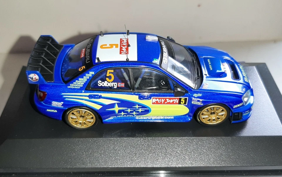 SUBARI IMPREZA WRC 2005 #5 HPI RACING SCALA 1/43 - Immagine 3 di 4