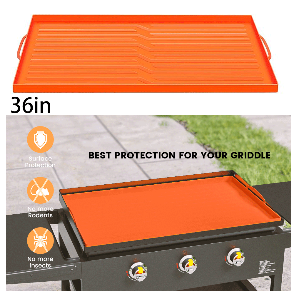 Silicone Griddle Cover For 36-Inch Blackstone Griddle - Heavy-Duty Food