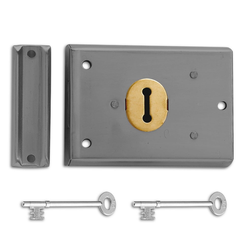 Yale 402 Rim Deadlock 102mm GRY (P-402-GRY)