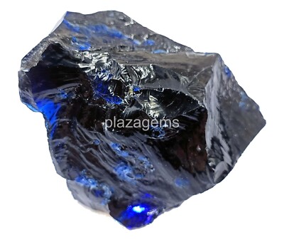 2091 Ct Natural Royal Blue Tanzanite Transparent Certified Rough Gemstone 4NUK