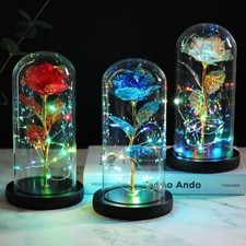 Eternal Rose Flower LED Enchanted Galaxy Rose Valentine's Day Girlfriend Gifts