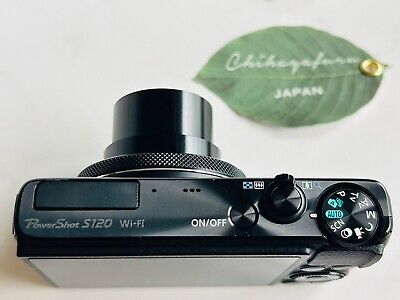 Canon PowerShot S120 Point-and-Shoot Camera - Black, F/1.8 Canon PowerShot S120 Point-and-Shoot Camera - Black, F/1.8