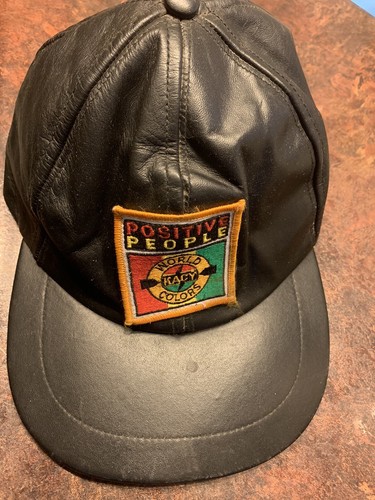 Kacy World Colors Leather Cap