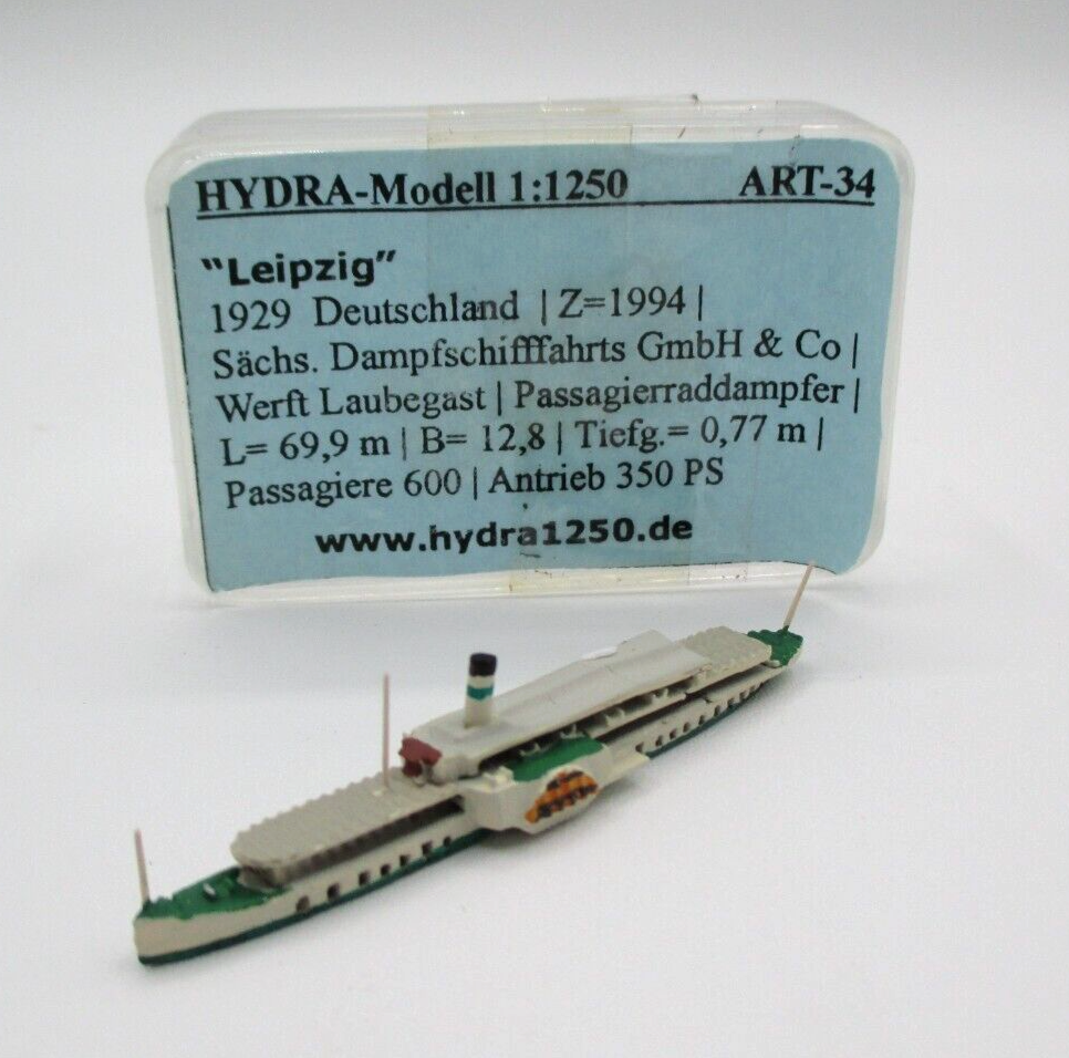 Warships De Agostini Leipzig Light Cruiser 1/1250