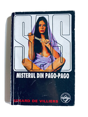 #ad #ad SAS Misterul Din Pago Pago Gerard De Villiers Pulp Spy Novel In French 1998 $17.50