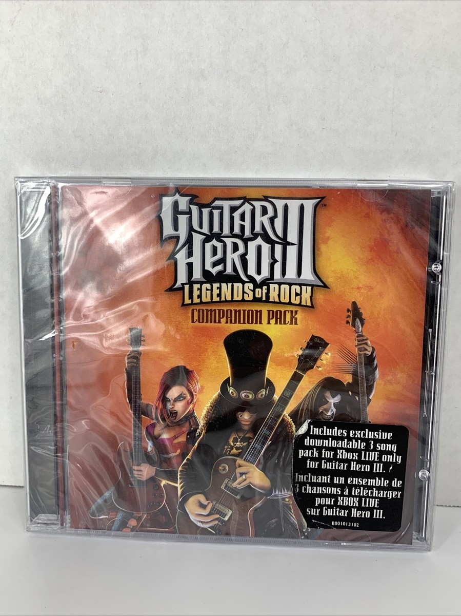 Guitar Hero III: Legends of Rock by Original Soundtrack (CD, Oct
