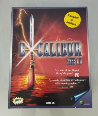 Excalibur 2555 AD - für PC 1997 Big Box Windows 95 komplett