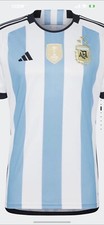 New AUTHENTIC ADIDAS ARGENTINA 22 WINNERS HOME JERSEY (IB3597).   SZ Large