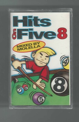 MUSICASSETTA K7 : HITS ON FIVE 8  MOLELLA COMPILATION  1994 RTI NUOVA SIGILLATA 