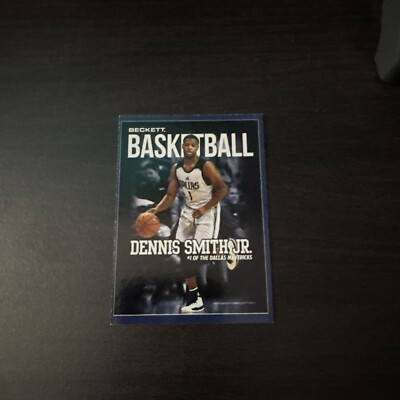 DENNIS SMITH JR DIRK NOWITZKI 2017-18 Beckett Exclusive RC /4000 MAVERICKS