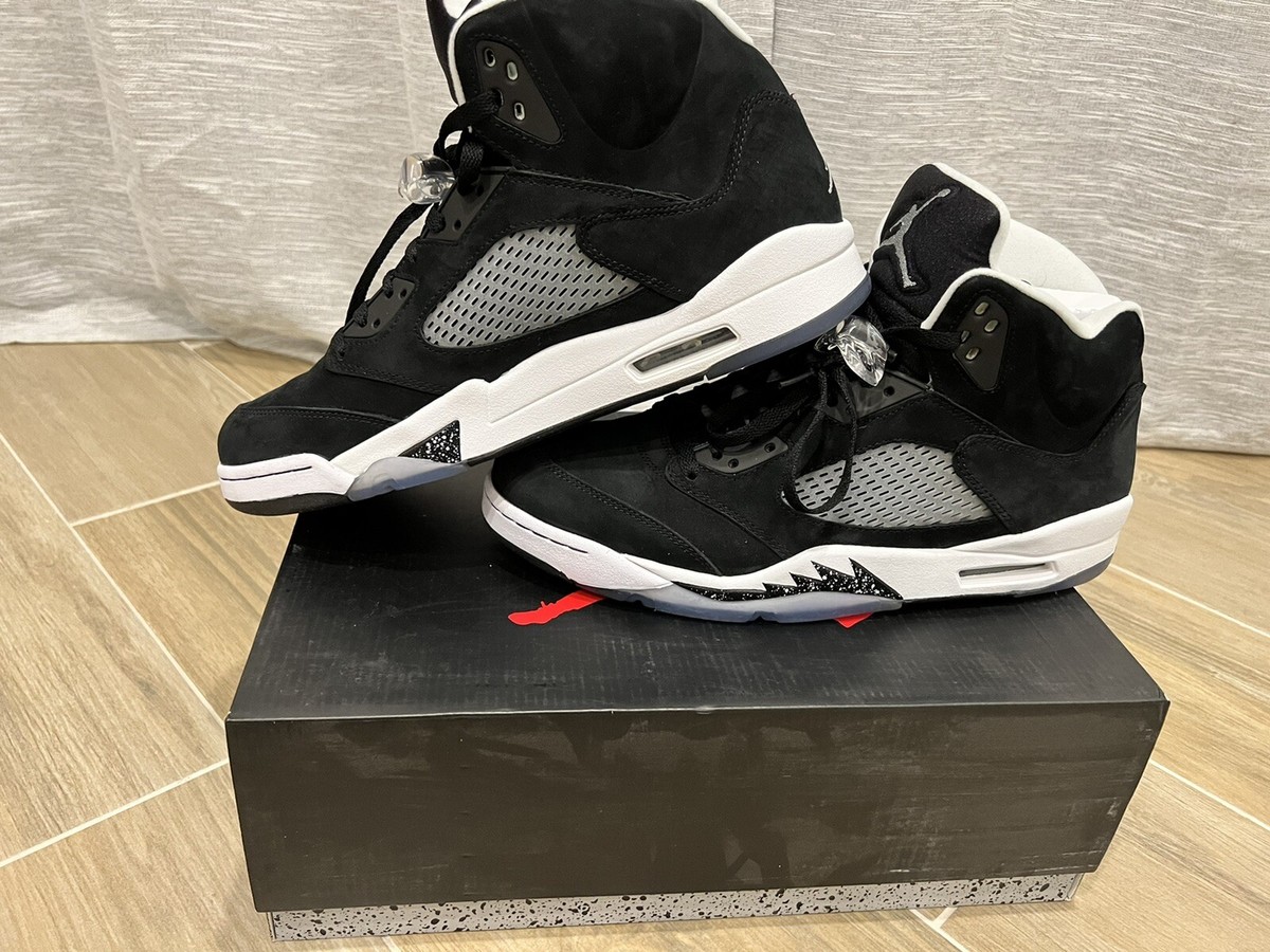 スニーカー NIKE Air Jordan 5 Retro 'Oreo' 2013 aw fw 13 Size 13 - Nike Air Jordan 5 Retro oreo 2013 with lace locks