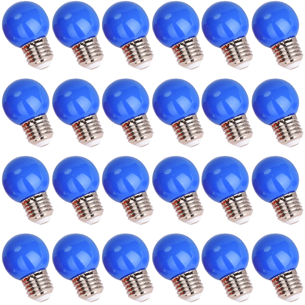 Blue color light bulb deals