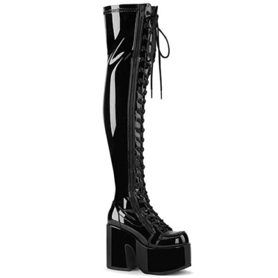 grunge platform boots