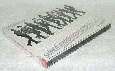 Super Junior World Tour Album Super Show 4 Live Album Taiwan 3-CD