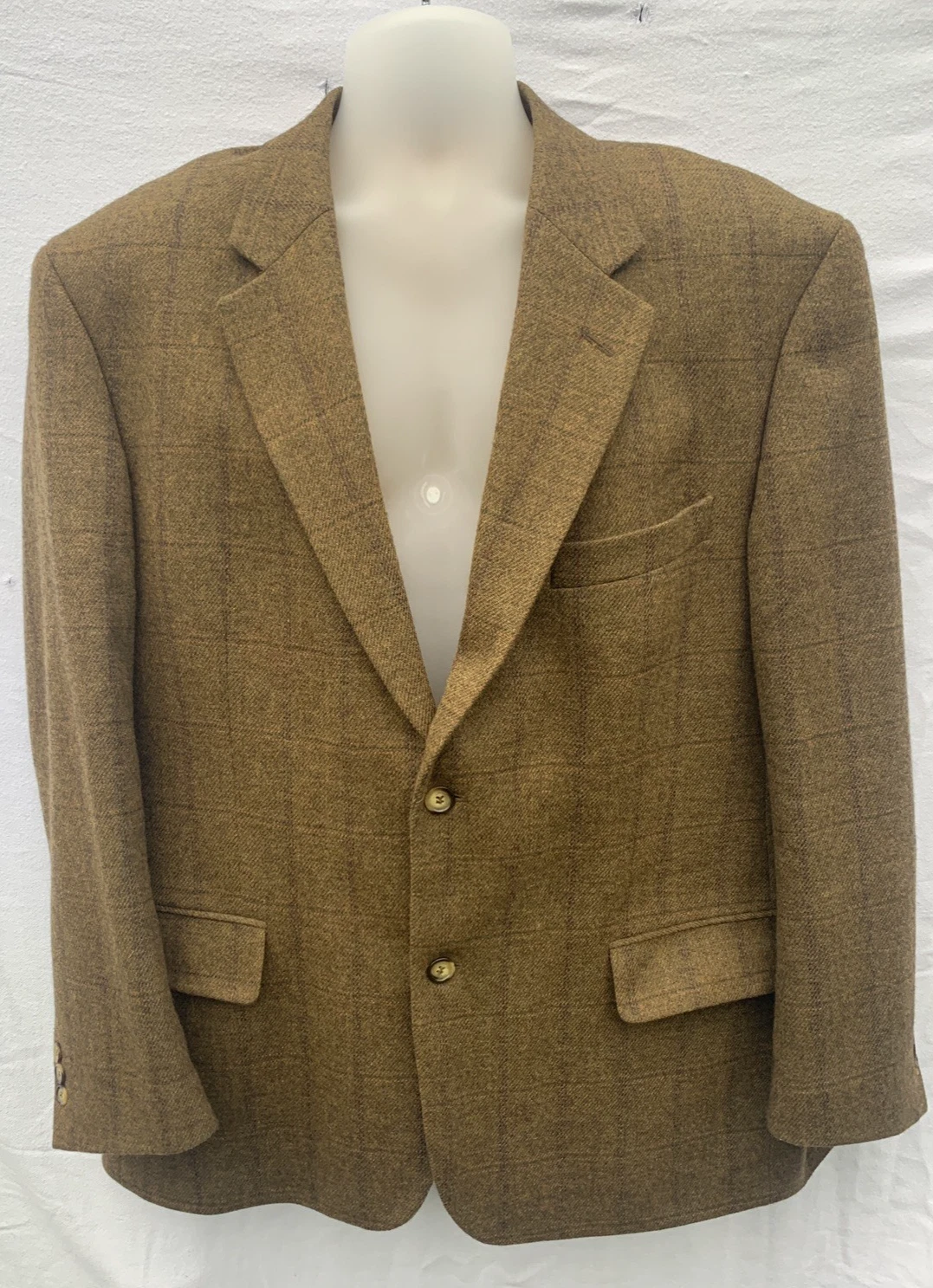 Gurteen Esquire Blazer 46R Brown Check Country Tweed Jacket 100% Luxury Wool
Opens in a new window o