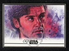 2021 Topps Star Wars: Stellar Signatures /100 Poe Dameron Dan Bergren Sketch 1j8