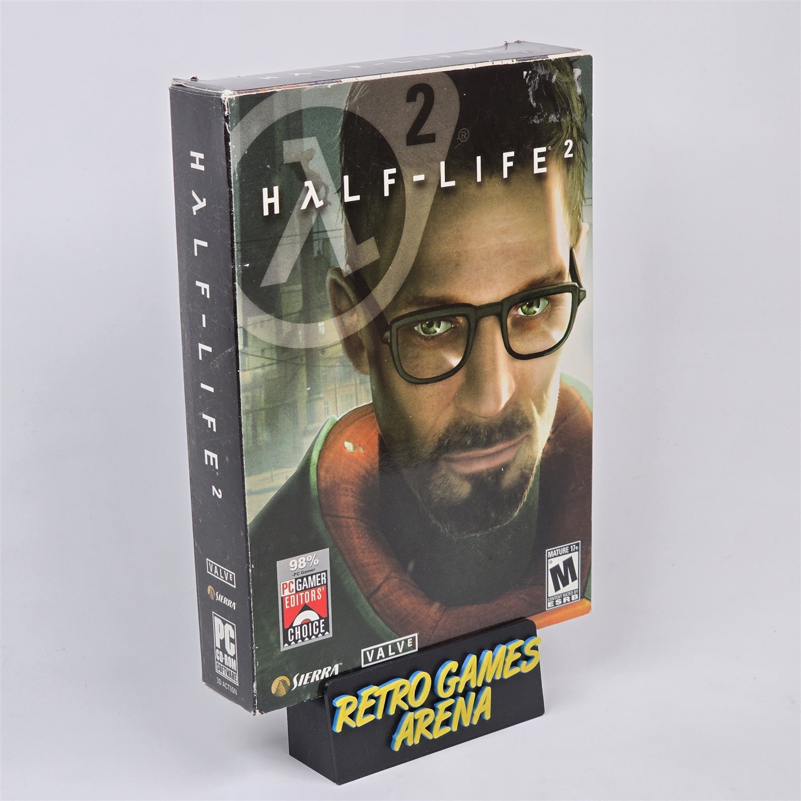 Half-Life 2 - Gordon Freeman Cover (PC CD-ROM) Small Box CIB COMPLETE