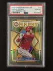 2022 Finest Flashbacks Shohei Ohtani Gold Refractor Card #/50! PSA 10 GEM MINT