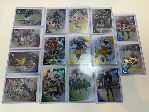 2024 Panini Luminance Lot Of 15 Serial Numbered Rookies Worthy, Corum, Turner++ - Bild 1 von 18
