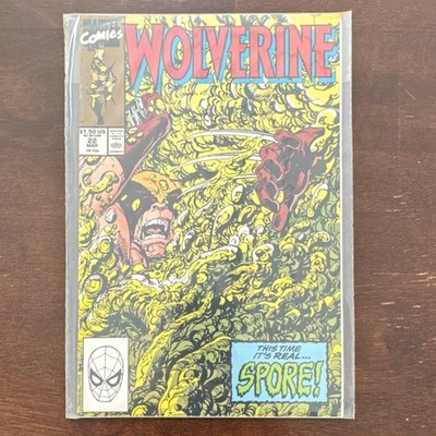 Marvel Wolverine #22, 1990, This Time It's Real... Spore!, Wolverine