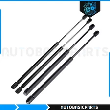 For 2002-2007 Jeep Liberty Qty 4 Front Hood & Rear Window Lift Supports Struts