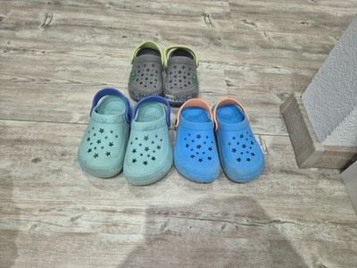 Kinder Badeschuhe Gummi Schlappen Sommer Schuhpaket 3 Paar 28/29 Jungen Schuhe