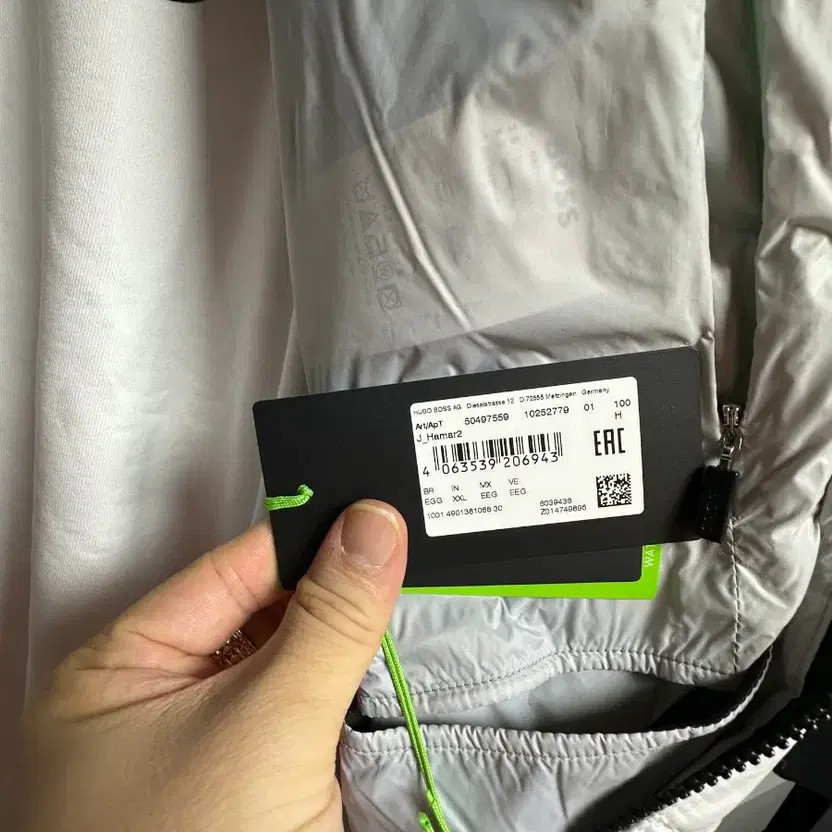 Hugo Boss Padded Sweatshirt - New Men's Outerwear thumbnail 2