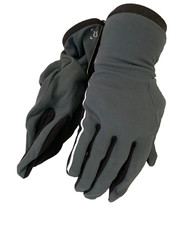 NWT Lululemon Resolute Tech-friendly Texting Running Gloves S/M Sea Steel/Black