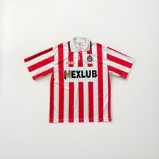 Camiseta de Fútbol Chivas Guadalajara Años 90 Vintage Marval México Sol Beer Mexlub Talla 42