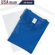 100 Pcs Resealable Plastic Bags 9x12 Shipping Protection Art Print Cover New