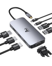 Lion Tek USB-C multifunctional Docking station 8 in 1 New HDMI