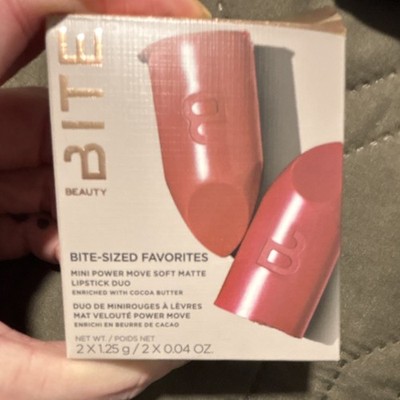 Bite Beauty Mini Lipstick Duo Pink & Red Matte Stick 2 x 1.25g