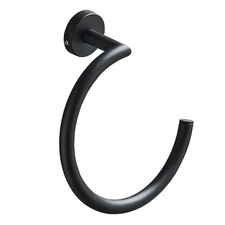 Open Towel Ring Stainless Steel Wall Mounted Bathroom Open Hand Towel Holder