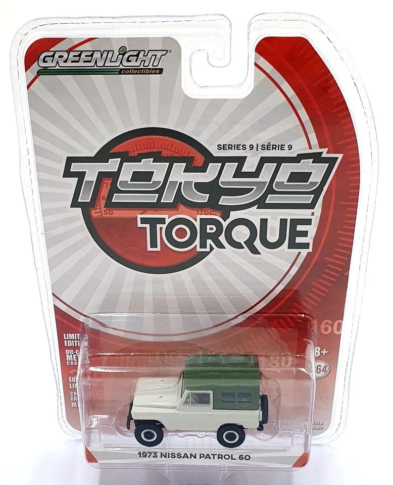 Nissan Patrol 60 1973 Greenlight escala 1/64 47070-D - blanco/verde Foto 4 de 4