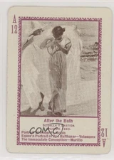 1897 US Playing Card Game of Famous Paintings After the Bath #A12 0w6