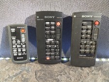 3X TÉLÉCOMMANDES POUR CAMÉSCOPE SONY HANDYCAM AUTHENTIQUES