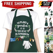 Funny Garden Aprons for Women, Gardening Gifts for Gardeners, Waterproof Kitc...