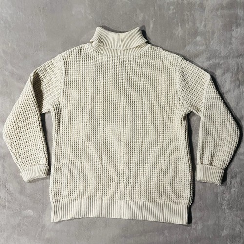 Maglione girocollo Aime Leon Dore New York bianco waffle uomo taglia media - Foto 2 di 3