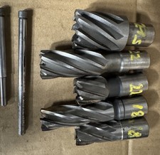 5 x Used Metric Rotabroach Bits-good Condition.