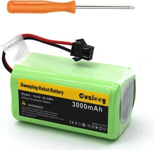Replacement Battery 14.4V 3000mAh for Eufy RoboVac 11 30C Ecovacs N79 Tesvor