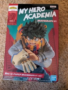 My Hero Academia Bravegraph #1 Izuku Midoriya Bandai Figure Statue