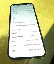 iPhone 12 Pro 128GB UNLOCKED Grade C 78% battery life back broken (100% working)