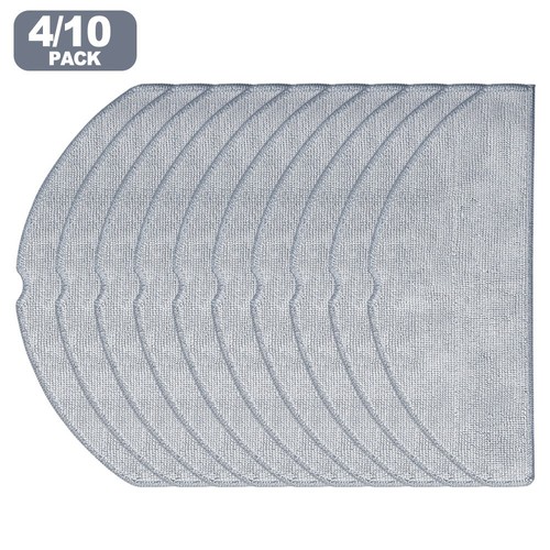 7 Pièces Housse Microfibre Rechange Pour Vadrouille - Tampons Nettoyage Sol Bois, Carrelage, Marbre