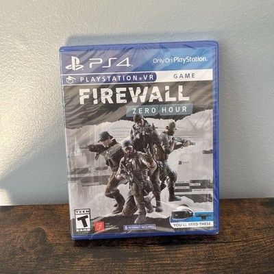 Firewall: Zero Hour VR (PS4) - Sony PlayStation 4- PSVR- Factory Sealed- New