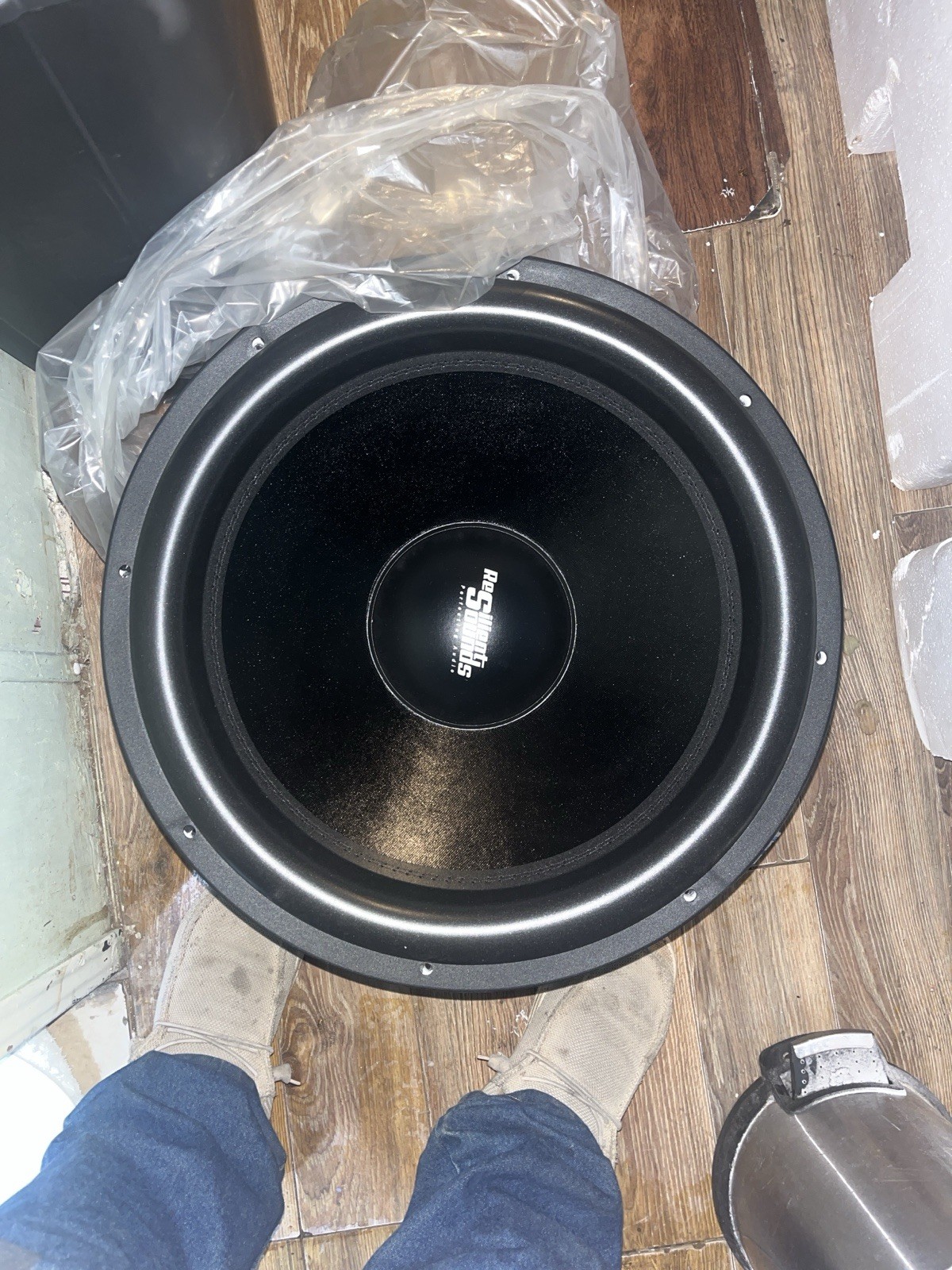 2 Resilient Sounds Platinum 18 V1 Subwoofer 2 000watts RMS Brand New’ Open Box