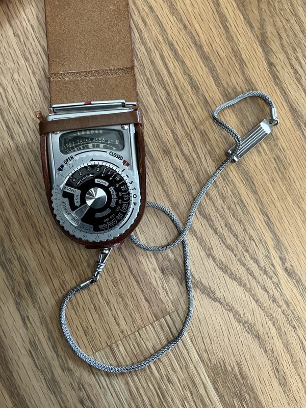 Vintage 1950s Sekonic Leader Type L-VI Photo Electric Exposure Light Meter Seiko