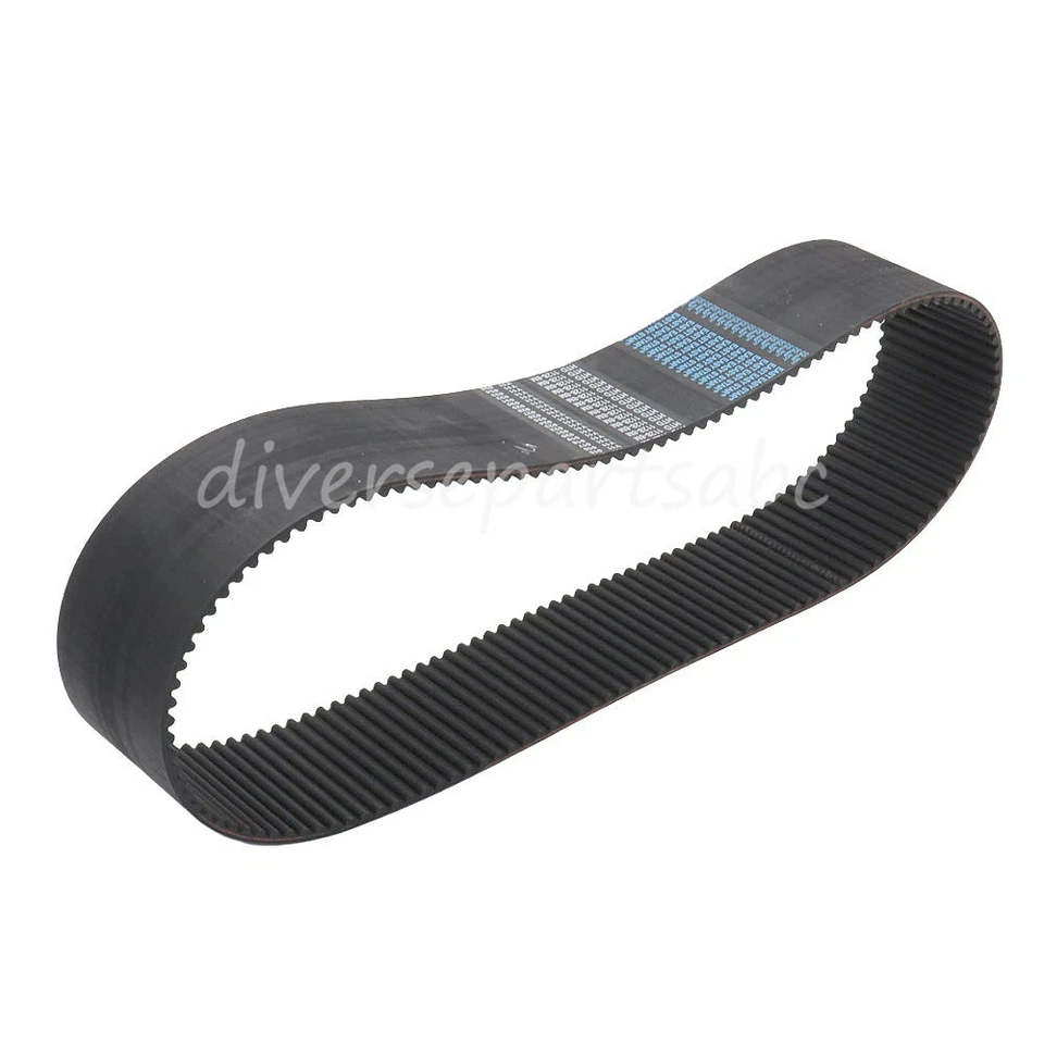 Correa primaria para Harley Bdl-141-3 transmisión por correa 141T 8 mm 3" EE. UU. Foto 2 de 4